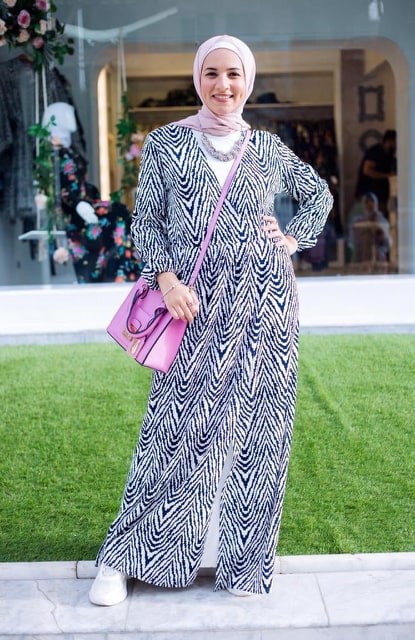 Zebra Print Dress