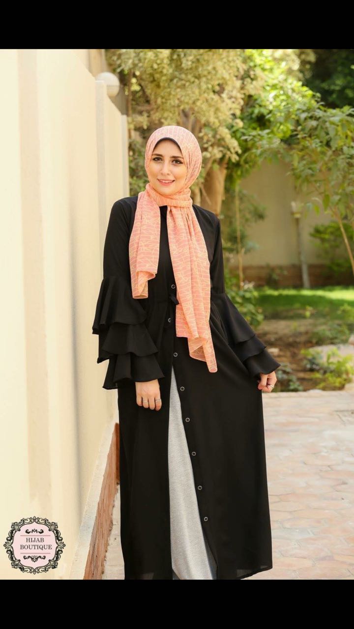 Elegant Abaya - Black