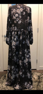 Plus Size Flowers Dress
