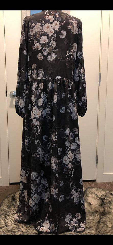 Plus Size Flowers Dress