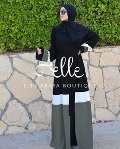 Three Toned Abaya