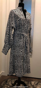 Zebra Print Cardigan