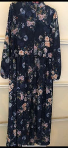 Plus Size Flowers Dress